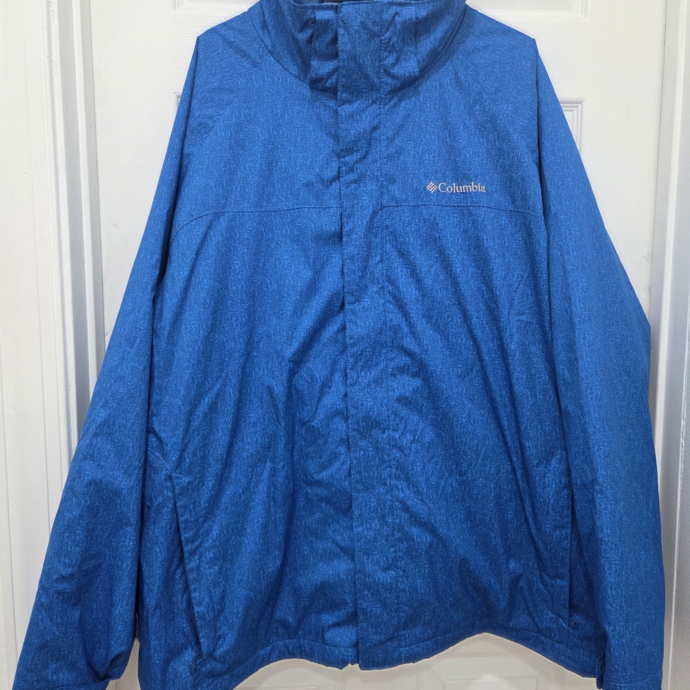 . Columbia Blue Interchange Jacket Size XXL Mens - Picture 3 of 16